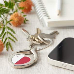 Malta flag keychain