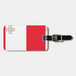 Malta Flag Luggage Tag