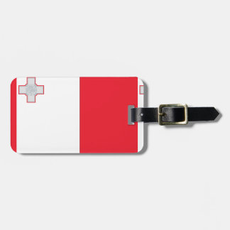 Malta Flag Luggage Tag