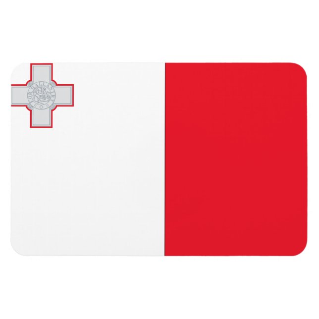 Malta Flag Magnet (Horizontal)