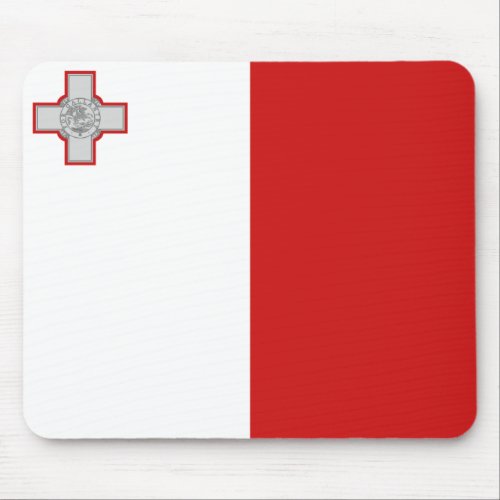 Malta Flag Mousepad