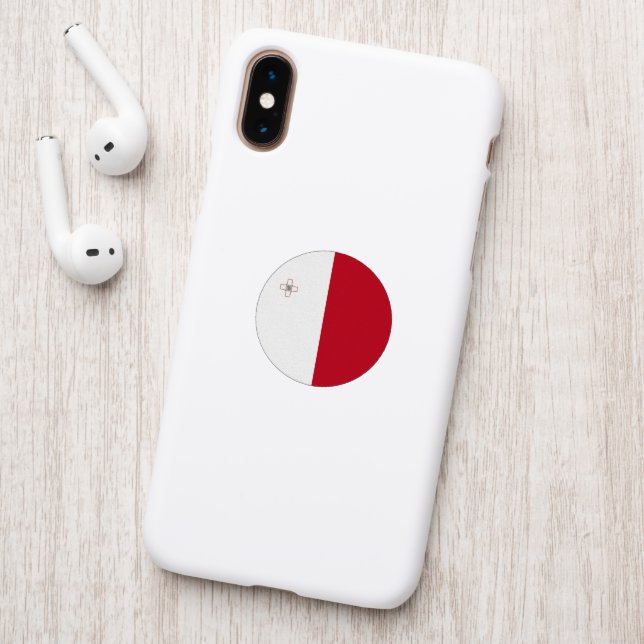 Malta flag patch (On Phone Back)
