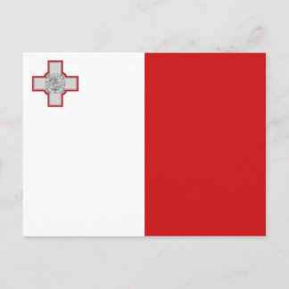 Malta Flag Postcard