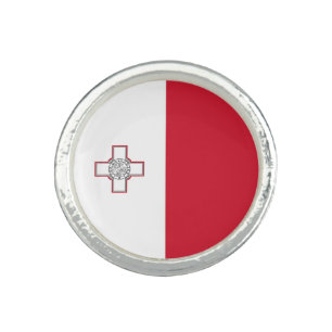 Malta Flag Ring