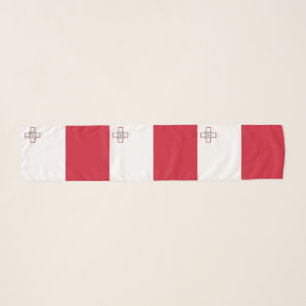 Malta Flag Scarf