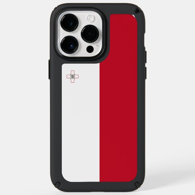 Malta flag speck iPhone case (Front)
