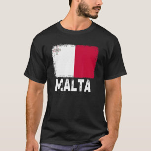 Malta Flag Support Maltese People Women Men T-Shirt