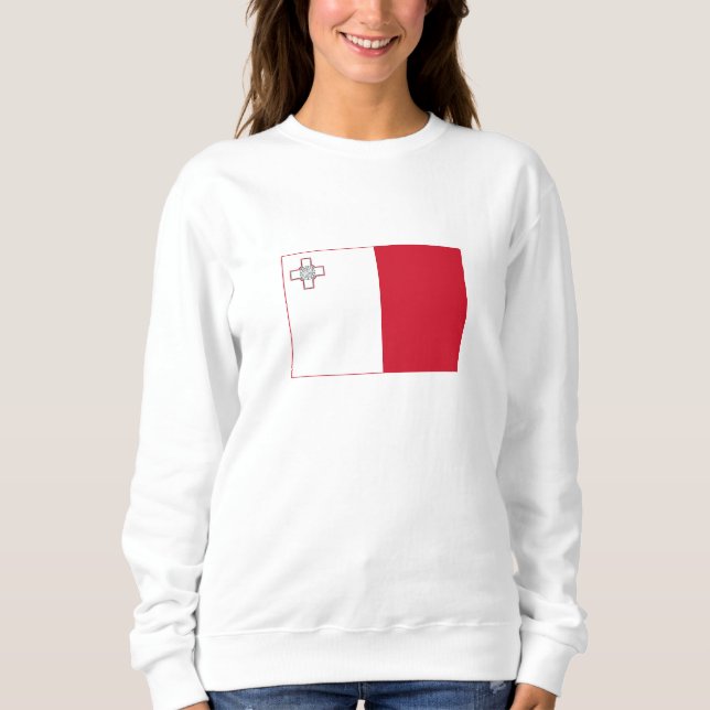Malta Flag Sweatshirt (Front)