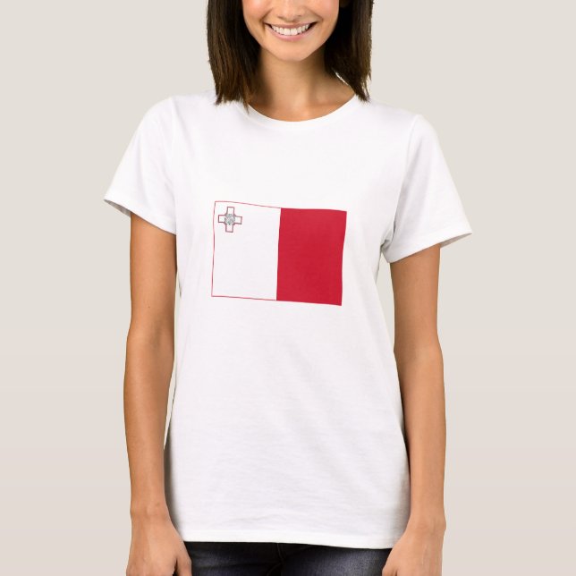 Malta Flag T-Shirt (Front)