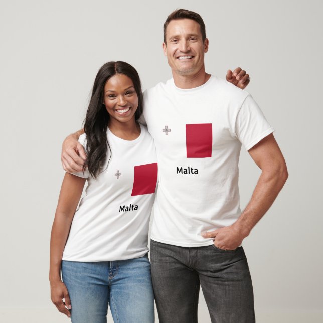 Malta Flag T-Shirt (Unisex)