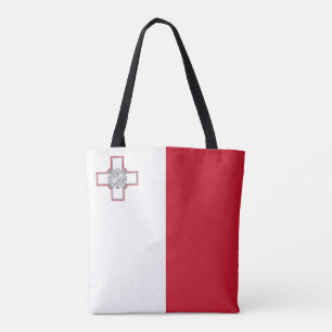 Malta Flag Tote Bag