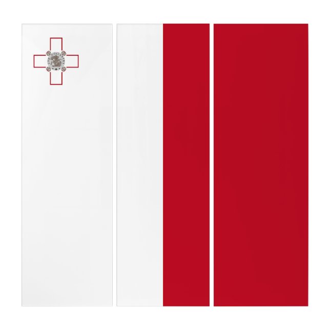 Malta flag triptych (Front)