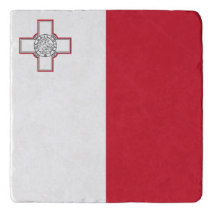 Malta Flag Trivet