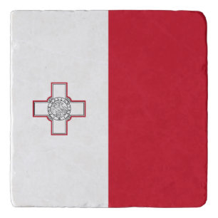 Malta Flag Trivet