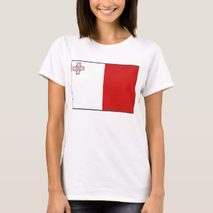 Malta Flag x Map T-Shirt