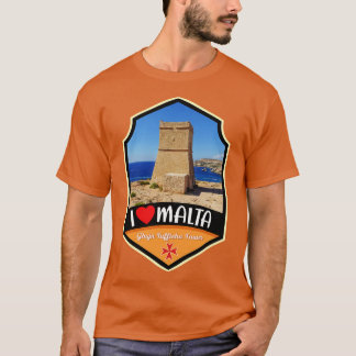 Malta Ghajn Tuffieha Tower T-Shirt