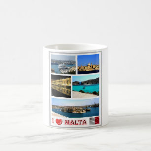 Malta - I Love - Coffee Mug