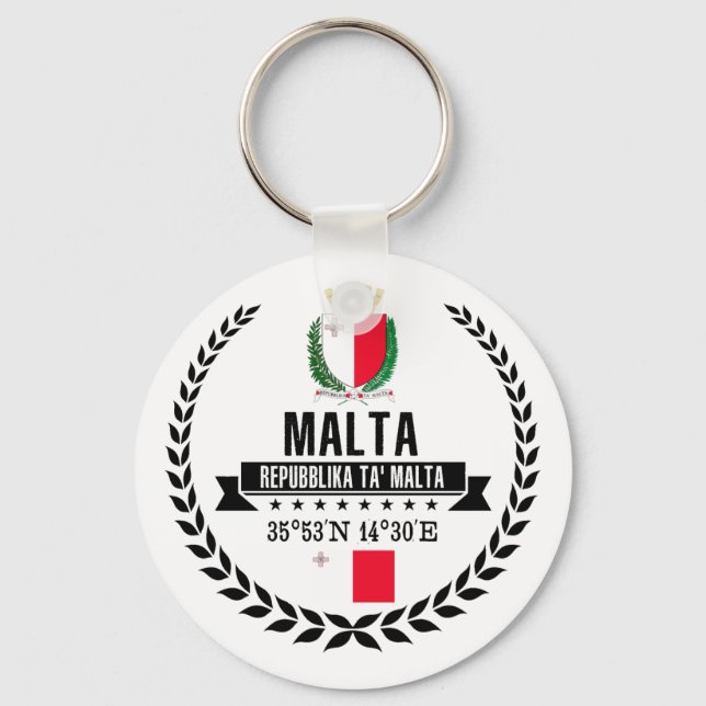 Malta Keychain (Front)