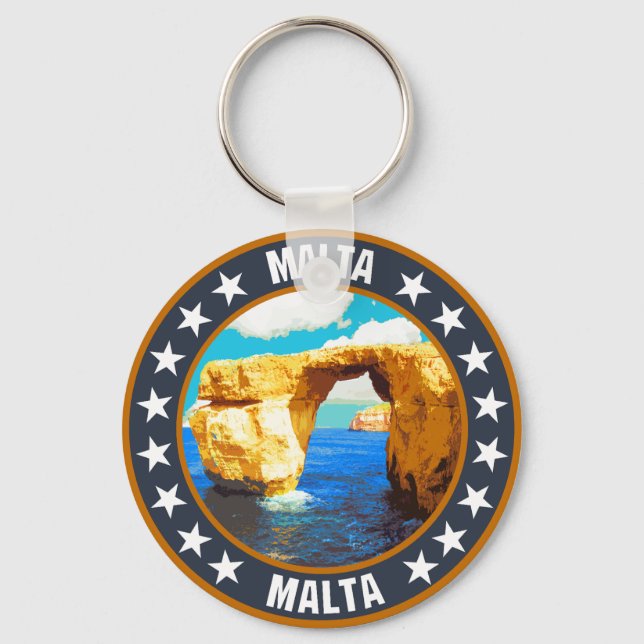 Malta                                              keychain (Front)