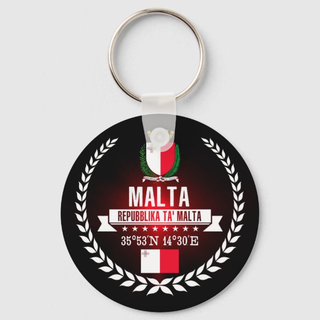 Malta Keychain (Front)