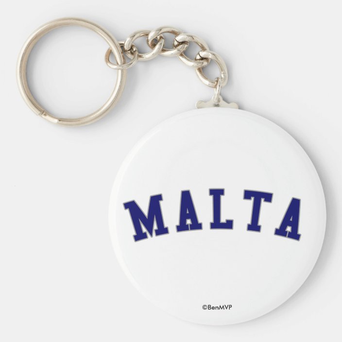 Malta Keychain