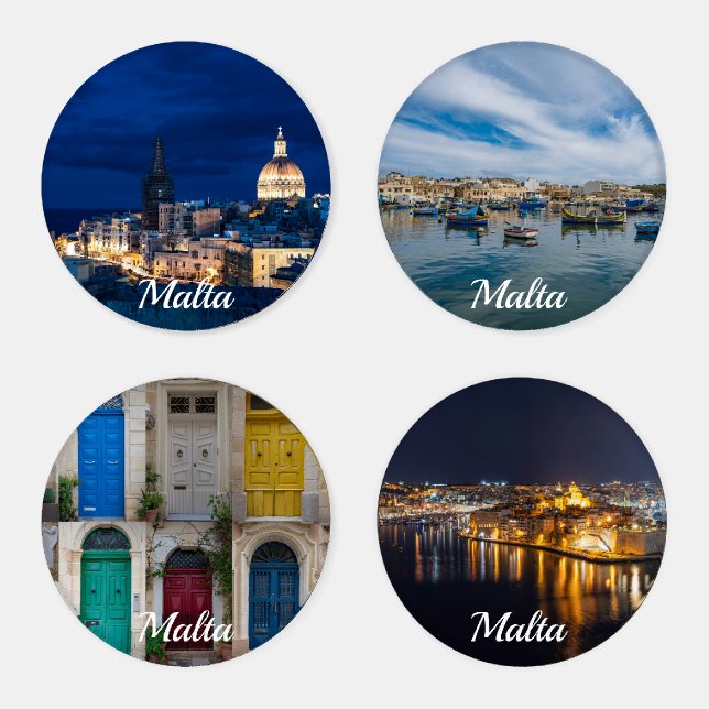 Malta landscapes coaster set (Set)
