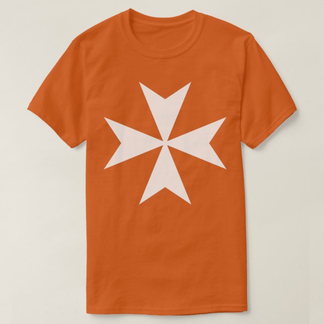MALTA Maltese Amalfi Cross Maltese cross Knights H T-Shirt (Design Front)