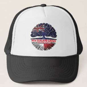 Malta Maltese New Zealander New Zealand Tree Roots Trucker Hat