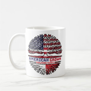 Malta Maltese US American USA United States Tree Coffee Mug