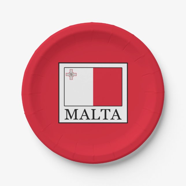 Malta Paper Plates (Front)