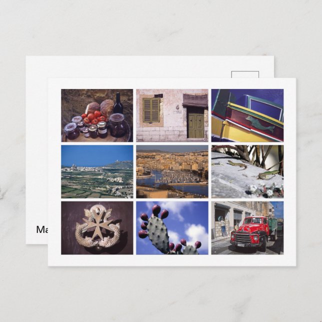 Malta Postcard (Front/Back)