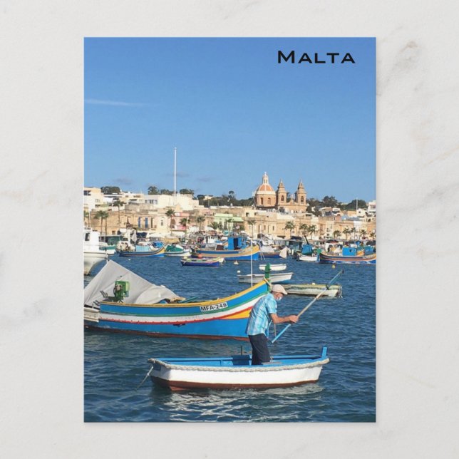 Malta Postcard (Front)