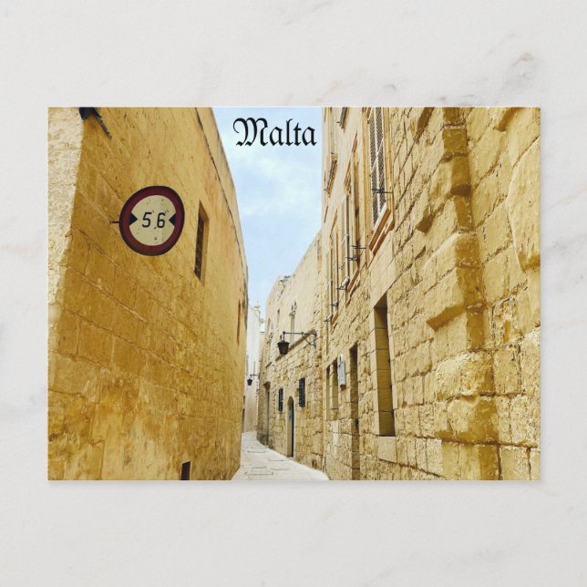 Malta Postcard (Front)