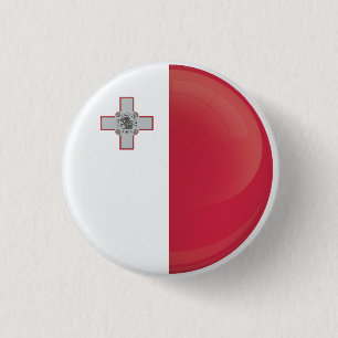 Malta  Round Icon Flag Button