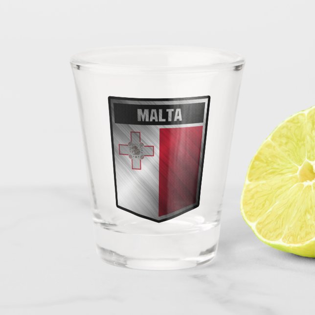 Malta Shot Glass (Front)
