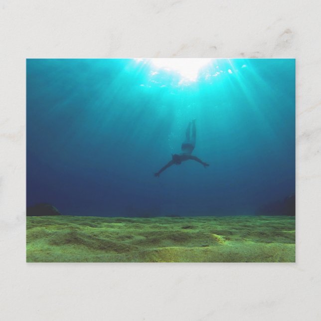 Malta Snorkeling Postcard (Front)