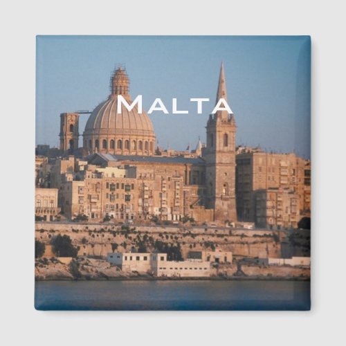 Malta Travel Souvenir Photo Fridge Magnet