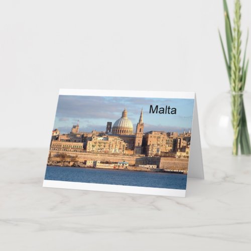 Malta Valletta StK Holiday Card