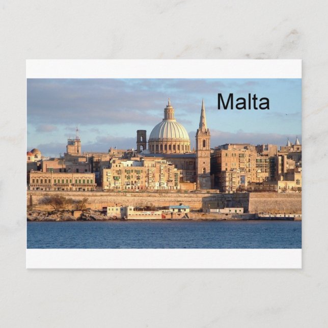 Malta Valletta (St.K) Postcard (Front)