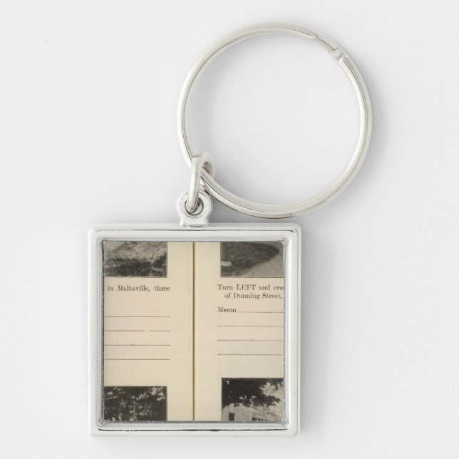 Maltaville Dunning St Keychain (Front)