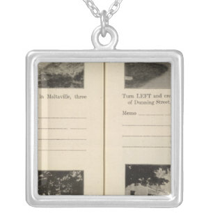 Maltaville Dunning St Silver Plated Necklace