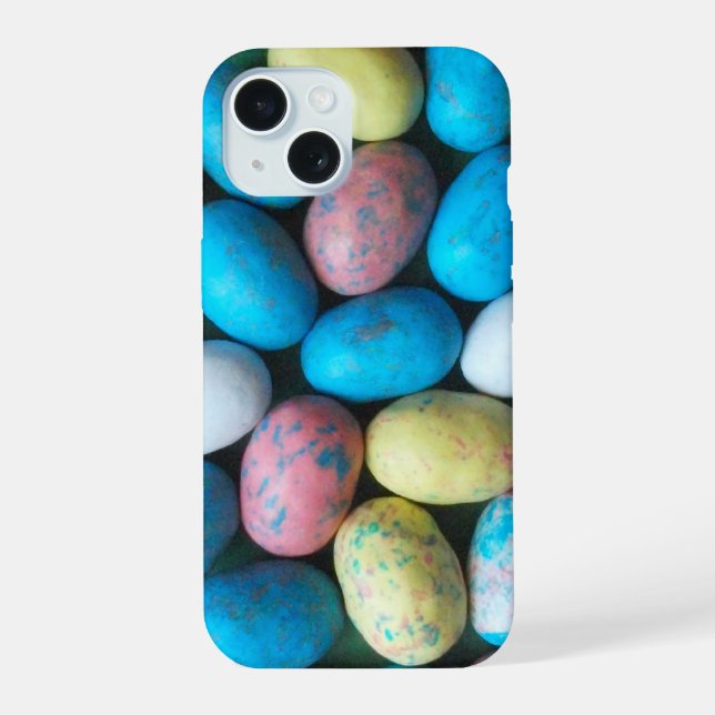 Malted Milk Candy Easter Eggs Iphone Case (Back)