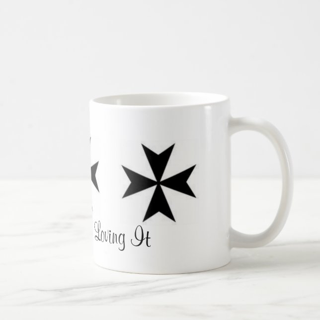 Maltese and Loving It Mug (Right)