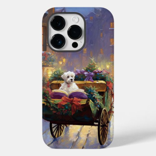 Maltese Christmas Festive Season Case_Mate iPhone 14 Pro Case