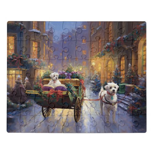 Maltese Christmas Festive Season Jigsaw Puzzle