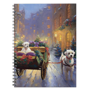 Maltese Christmas Festive Season Notebook