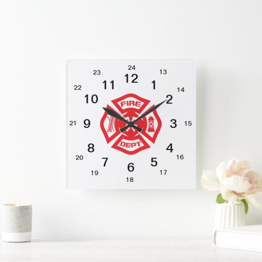 Maltese Cross clock Zazzle