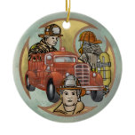 Maltese Cross Firefighter Brothers  ornament