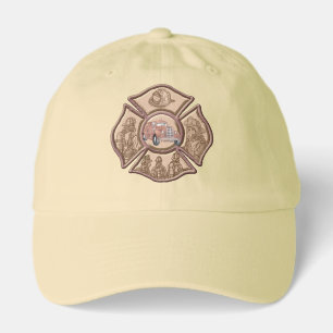 Maltese Cross Firefighter Hat