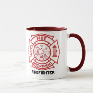 Maltese Cross / Firefighter - mug